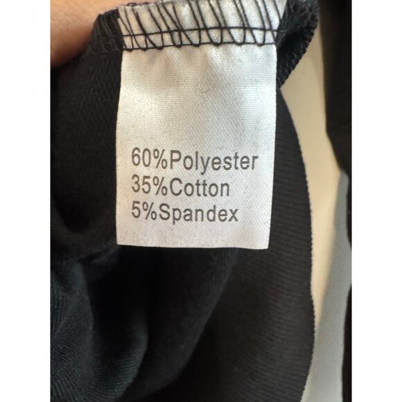 Unbranded Merry and Bright Graphic Sweatshirt Black Size Large Cozy Fit - Picture 5 of 5